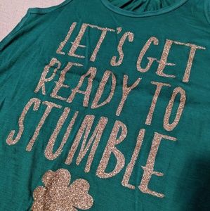 St Patrick's day tank top